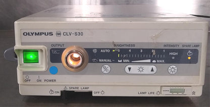 OLYMPUS CLV-S30 LAPAROSCOPY LIGHT SOURCE Endoscopy Video Halogen Lamp FREE SHIP