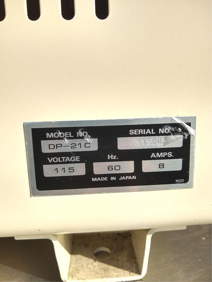 AMERICAN SCIENTIFIC GOLD SERIES DP-21 VACUUM OVEN BENCHTOP LABORATORY 40°Cto240°