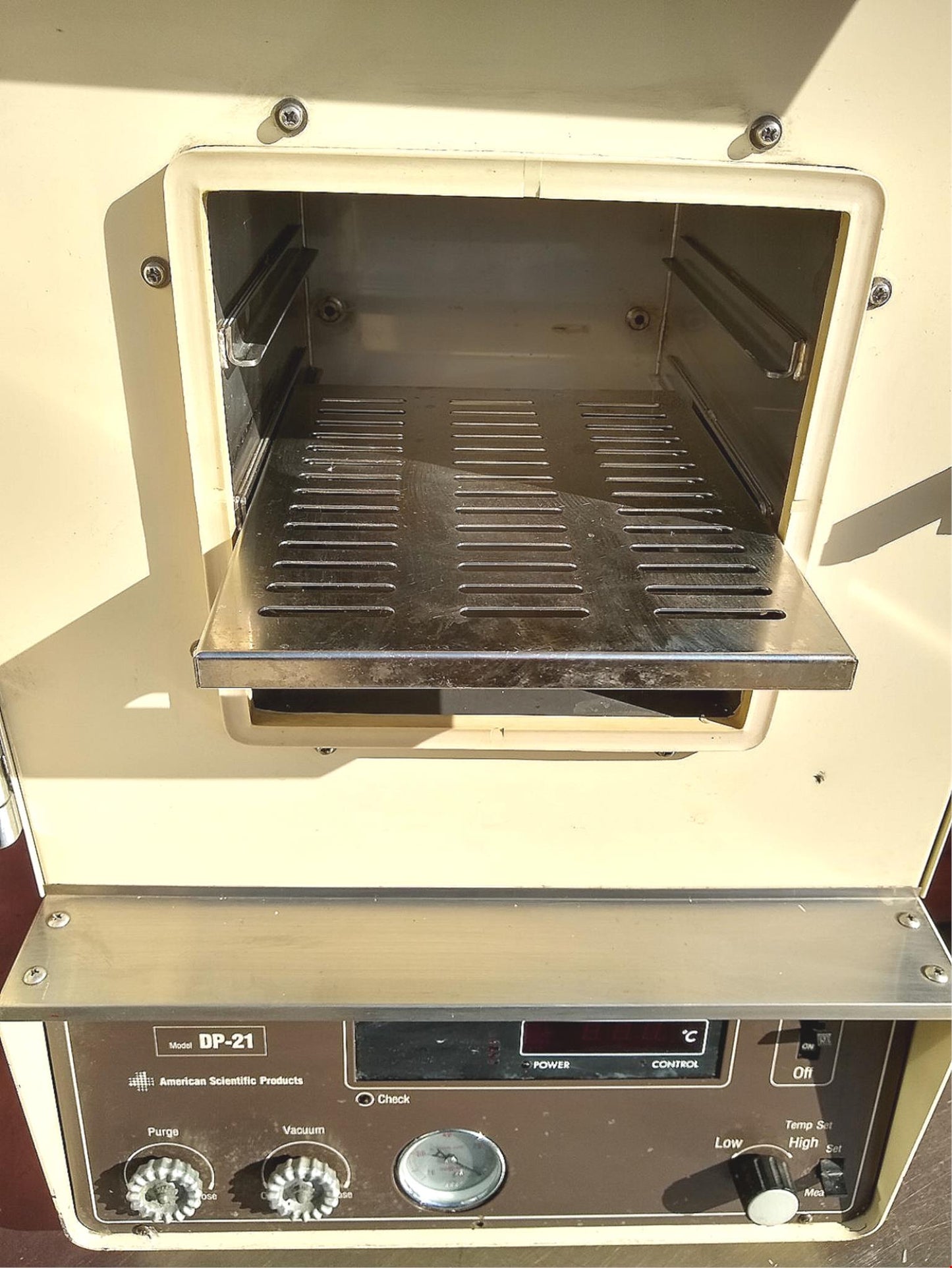 AMERICAN SCIENTIFIC GOLD SERIES DP-21 VACUUM OVEN BENCHTOP LABORATORY 40°Cto240°