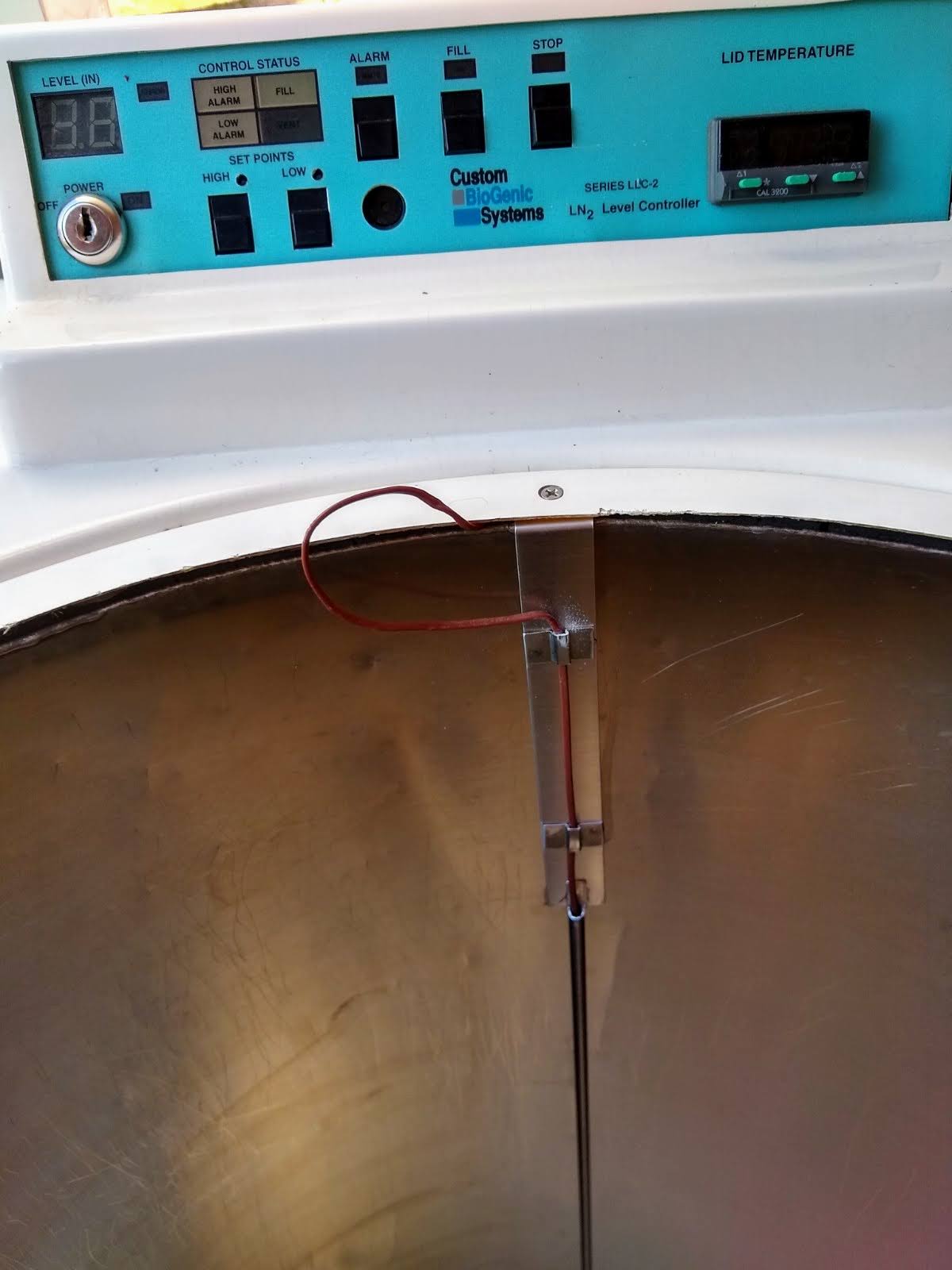 CUSTOM BIOGENIC CBS 1500 LIQUID NITROGEN -190°C CRYO DRY STORAGE TANK FREE SHIP