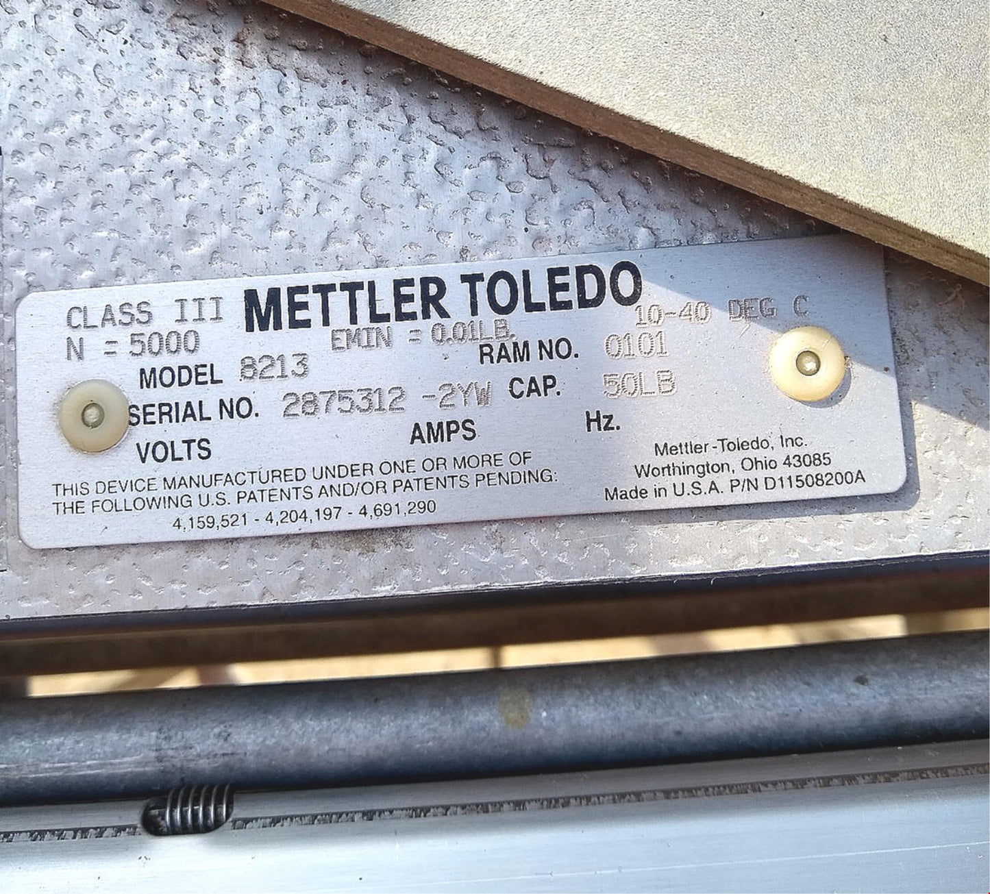 METTLER TOLEDO 0662 COMMERCIAL SHRINKWRAP STATION HEAT SEALER & BALANCE FREESHIP