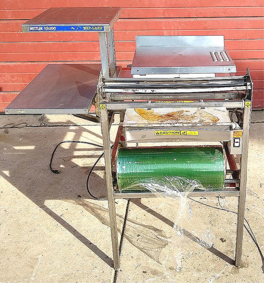 METTLER TOLEDO 0662 COMMERCIAL SHRINKWRAP STATION HEAT SEALER & BALANCE FREESHIP