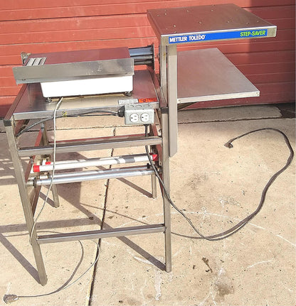 BIRO 3334 & METTLER TOLEDO 0662-200 SHRINKWRAPPING MACHINE 8213 BALANCE FREESHIP