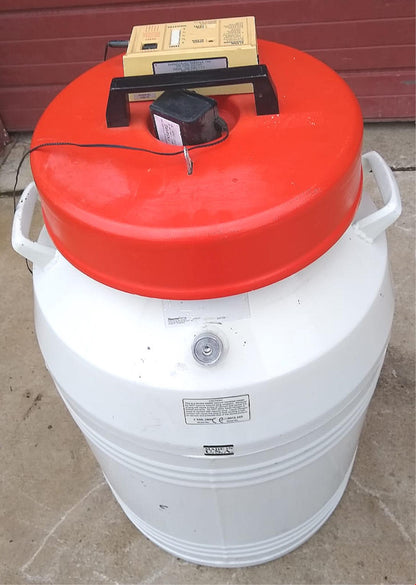 THERMOLYNE DEWAR LOCATOR 8 CMR-2800 CRYOGENIC STORAGE TANK NITROGEN MONITOR