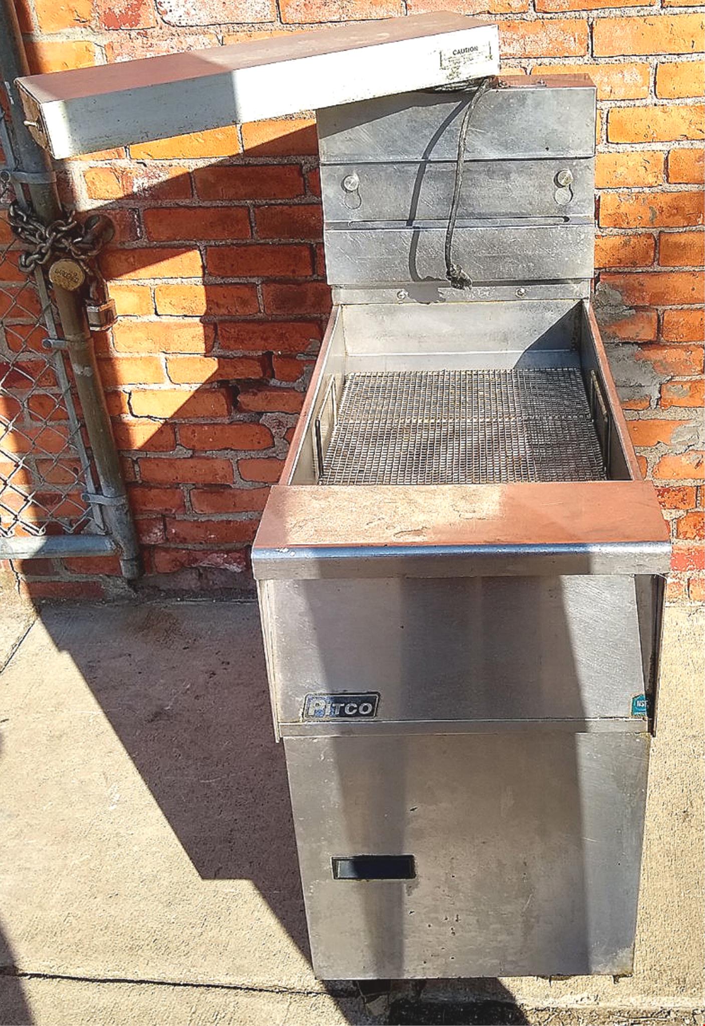 PITCO FRIALATOR SGBNB14 FRIES BREAD BATTER FRY DUMP STATION WARMER FREE SHIP