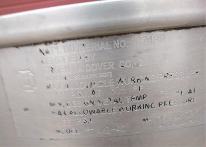 RARE 3 UNIT STATION GROEN TDA/1-40 DIRECT STEAM 30 GALLON TILT KETTLES FREESHIP