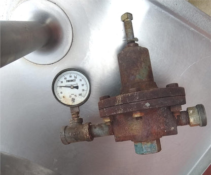 RARE 3 UNIT STATION GROEN TDA/1-40 DIRECT STEAM 30 GALLON TILT KETTLES FREESHIP