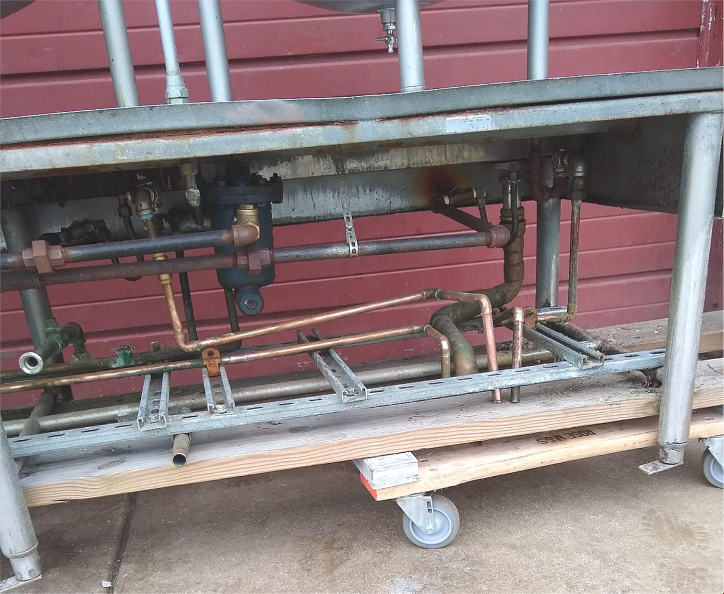 RARE 3 UNIT STATION GROEN TDA/1-40 DIRECT STEAM 30 GALLON TILT KETTLES FREESHIP