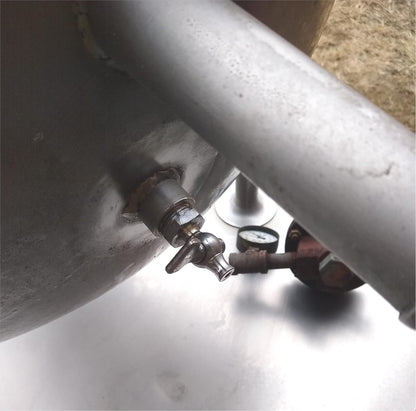 RARE 3 UNIT STATION GROEN TDA/1-40 DIRECT STEAM 30 GALLON TILT KETTLES FREESHIP