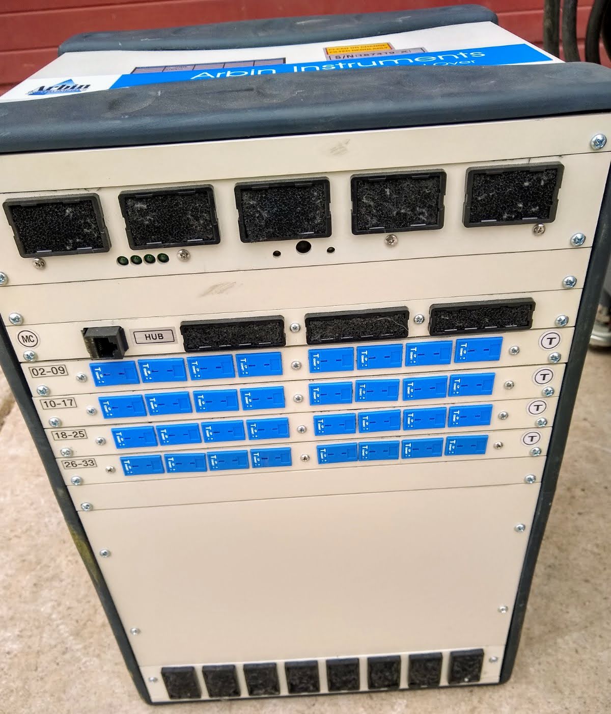 ARBIN BT-2000 BATTERY TESTER 3PH 32CHANNEL PULSE & MAIN POWER CONTROL FREE SHIP