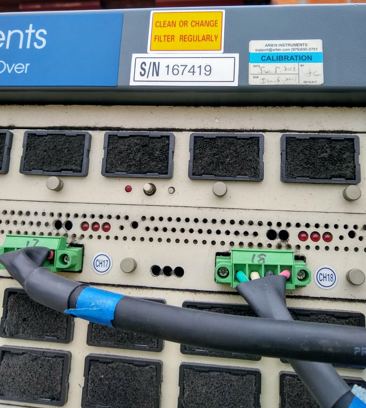 ARBIN BT-2000 BATTERY TESTER 3PH 32CHANNEL PULSE & MAIN POWER CONTROL FREE SHIP