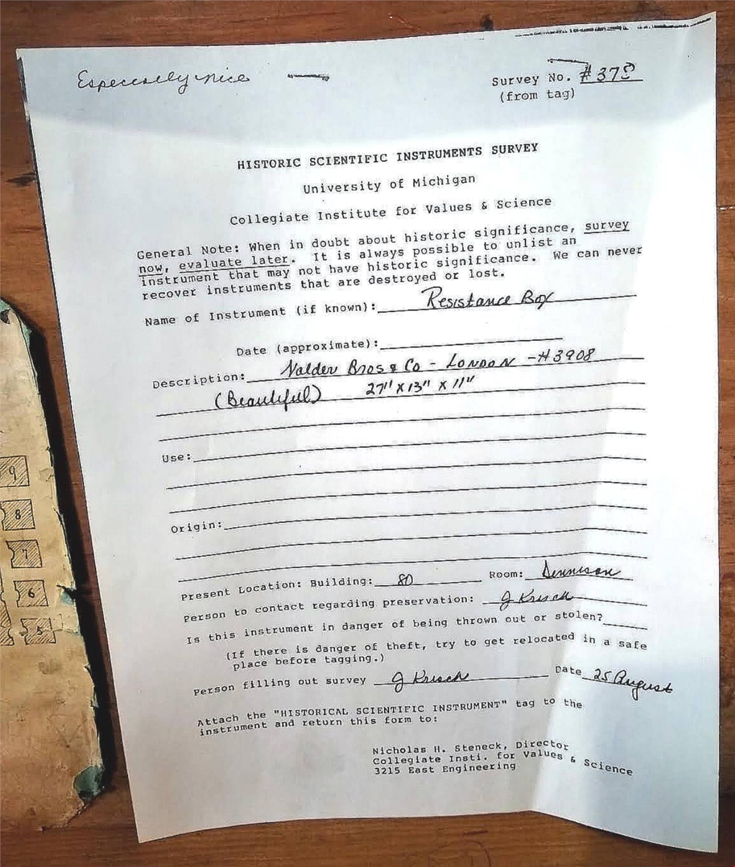 VINTAGE HISTORIC NALDER BROS of LONDON POTENTIOMETER RESISTANCE BOX 27"x13"x11"