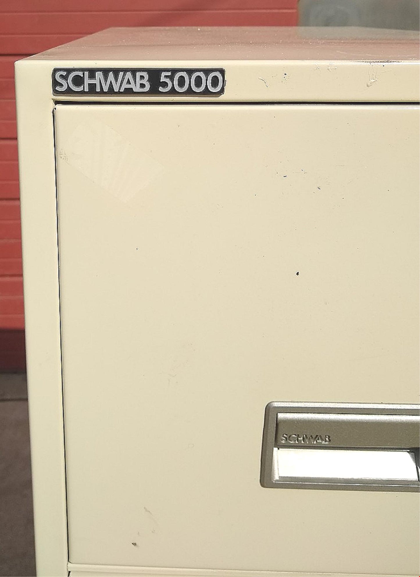 SCHWAB 5000 FIRE PROOF FILE CABINET with KEY PERFECT CONDITION FREE SHIP