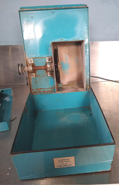 LORTONE FS8 LAPIDARY TRIM SAW POLISHER WATCH VIDEO FREE SHIP