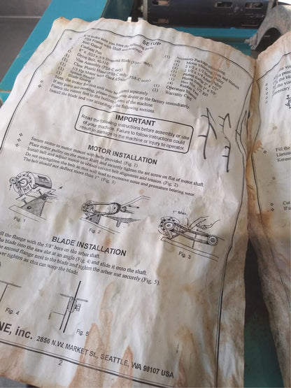 LORTONE FS8 LAPIDARY TRIM SAW POLISHER WATCH VIDEO FREE SHIP