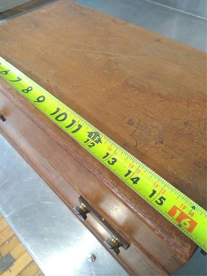 VINTAGE 1911 OTTO WOLFF HISTORIC BERLIN POTENTIOMETER RESISTANCE BOX 17"x9.5"x8"