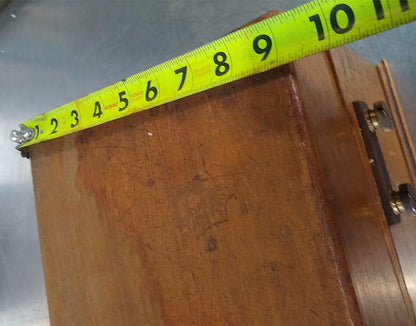 VINTAGE 1911 OTTO WOLFF HISTORIC BERLIN POTENTIOMETER RESISTANCE BOX 17"x9.5"x8"