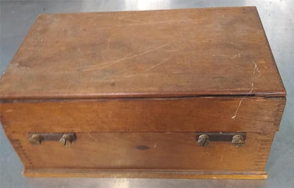 VINTAGE 1911 OTTO WOLFF HISTORIC BERLIN POTENTIOMETER RESISTANCE BOX 17"x9.5"x8"