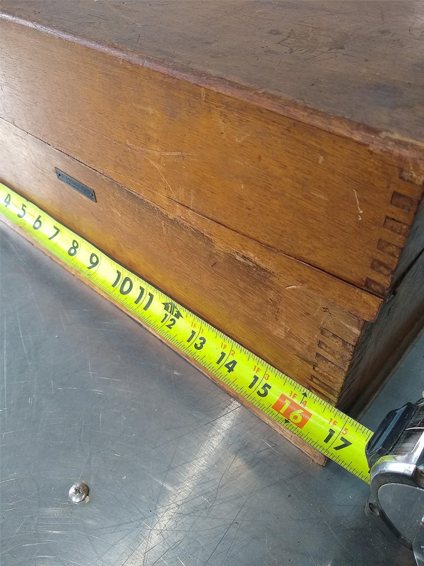 VINTAGE 1911 OTTO WOLFF HISTORIC BERLIN POTENTIOMETER RESISTANCE BOX 17"x9.5"x8"