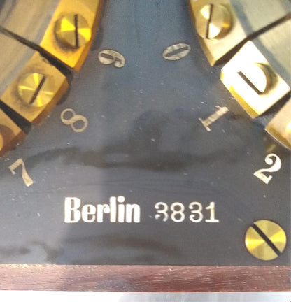 VINTAGE 1911 OTTO WOLFF HISTORIC BERLIN POTENTIOMETER RESISTANCE BOX 17"x9.5"x8"