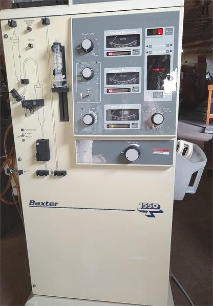 B BRAUN® 1550 HEMODIALYSIS MACHINE 5M5538R POWERS ON FINE FREE COMMERCIAL SHIPIN