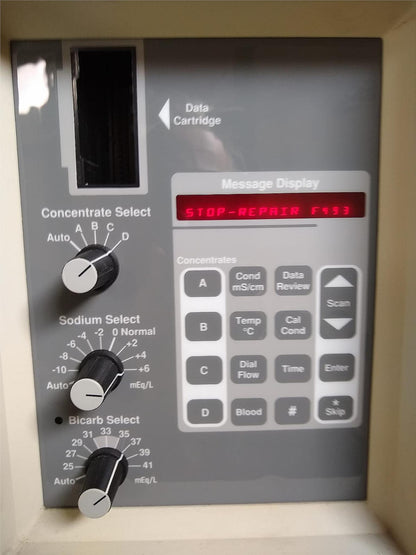 B BRAUN® 1550 HEMODIALYSIS MACHINE 5M5538R POWERS ON FINE FREE COMMERCIAL SHIPIN