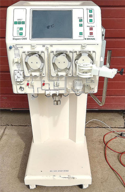 B BRAUN® DIAPACT CRRT DIALYSIS MACHINE *POWERS ON FINE* WATCH VIDEO FREE SHIP