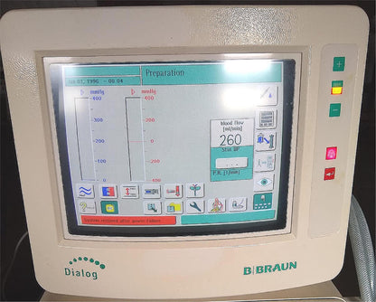B BRAUN DIALOG+® CRRT HEMODIALYSIS MACHINE *SeemsToWorkFine* WATCHVIDEO FREESHIP