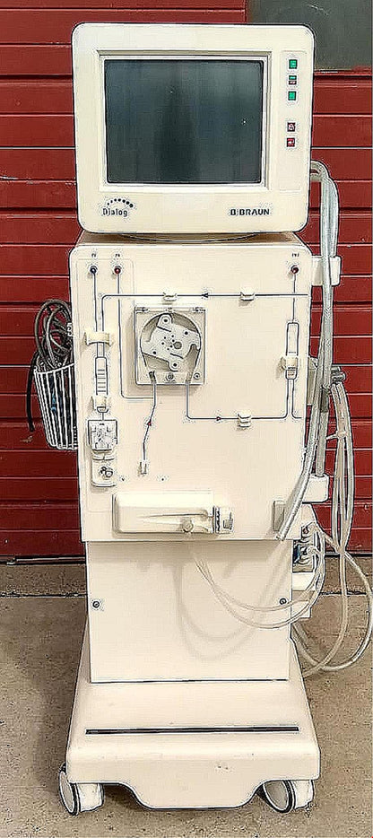 B BRAUN DIALOG+® CRRT HEMODIALYSIS MACHINE *SeemsToWorkFine* WATCHVIDEO FREESHIP
