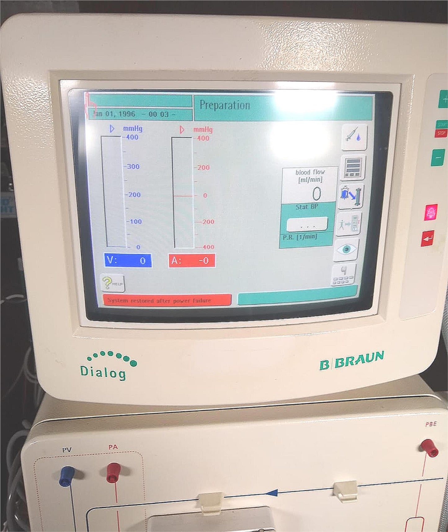B BRAUN DIALOG+® CRRT HEMODIALYSIS MACHINE *SeemsToWorkFine* WATCHVIDEO FREESHIP