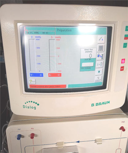 B BRAUN DIALOG+® CRRT HEMODIALYSIS MACHINE *SeemsToWorkFine* WATCHVIDEO FREESHIP