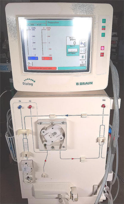 B BRAUN DIALOG+® CRRT HEMODIALYSIS MACHINE *SeemsToWorkFine* WATCHVIDEO FREESHIP