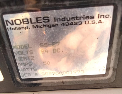 NOBLES 2701 SPEED SCRUB 27" FLOOR SCRUBBER BATTERIES CHARGER WARRANTY FREE SHIP