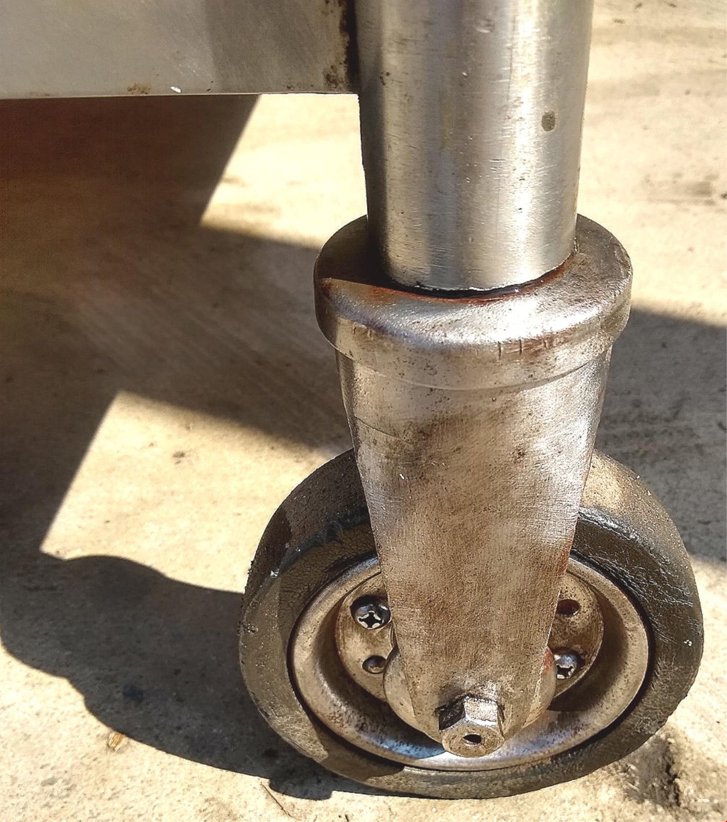 MADEINUSA VINTAGE 1959 HEAVY GAUGE STAINLESS 60x36x32 ISLAND +3DRAWERS FREE SHIP