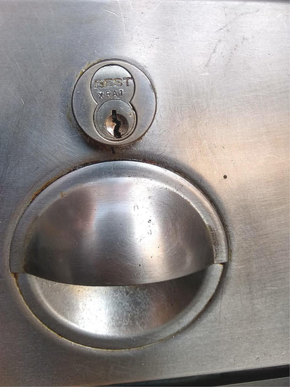 MADEINUSA VINTAGE 1959 HEAVY GAUGE STAINLESS 60x36x32 ISLAND +3DRAWERS FREE SHIP