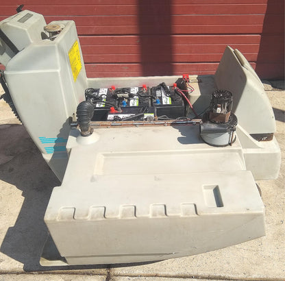 NOBLES 2701 SPEED SCRUB 27" FLOOR SCRUBBER BATTERIES CHARGER WARRANTY FREE SHIP