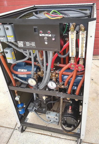 HASKRIS R400 WATERCOOL 3PHASE CHILLER FLOW HEAT EXCHANGER RECIRCULATING WARRANTY