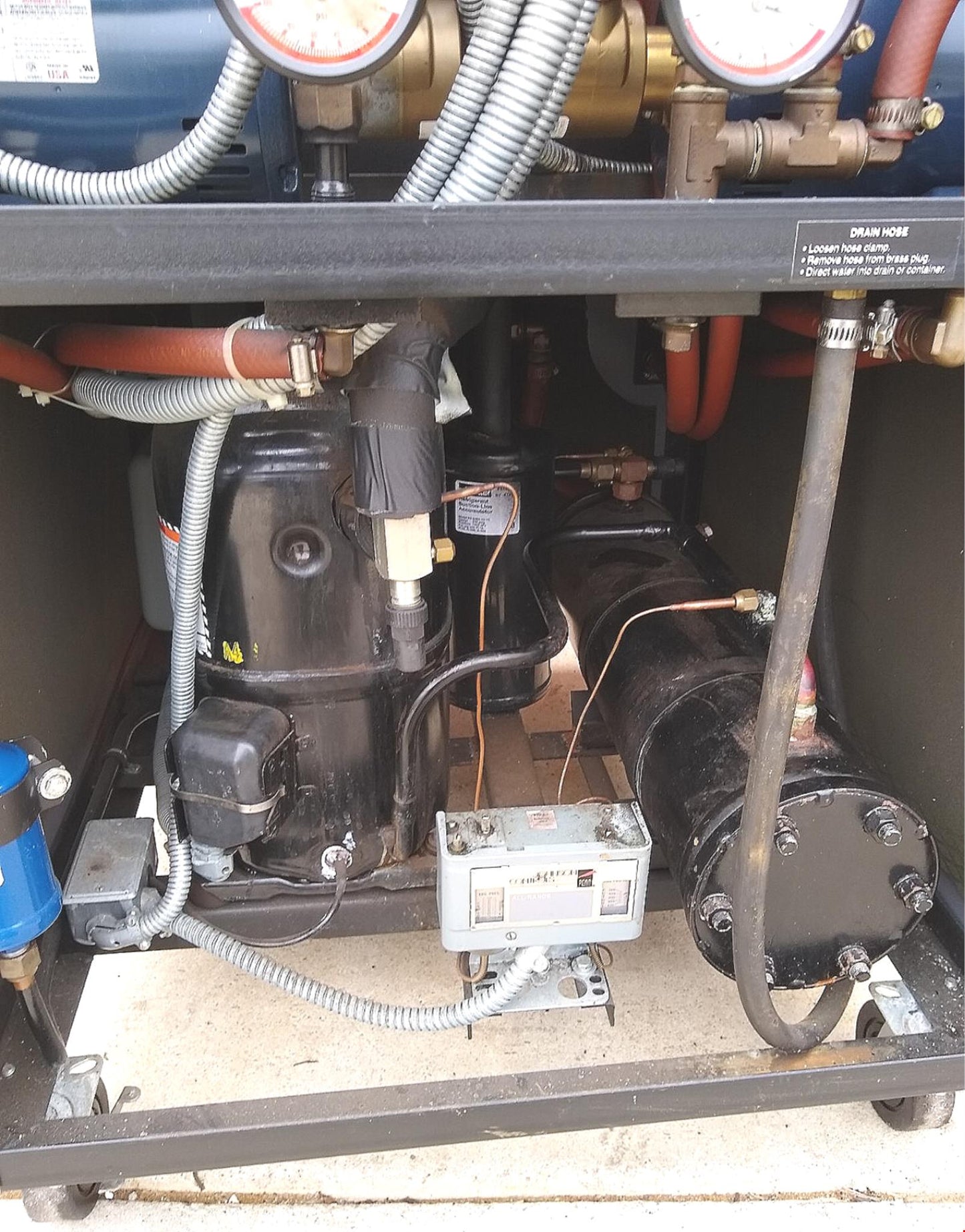 HASKRIS R400 WATERCOOL 3PHASE CHILLER FLOW HEAT EXCHANGER RECIRCULATING WARRANTY