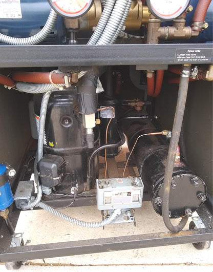 HASKRIS R400 WATERCOOL 3PHASE CHILLER FLOW HEAT EXCHANGER RECIRCULATING WARRANTY