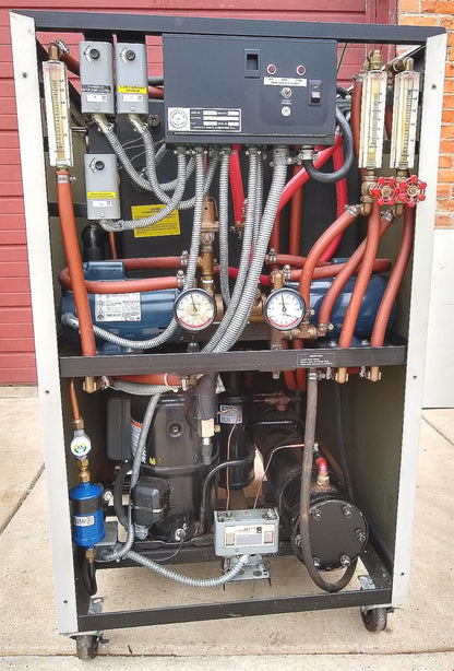 HASKRIS R400 WATERCOOL 3PHASE CHILLER FLOW HEAT EXCHANGER RECIRCULATING WARRANTY