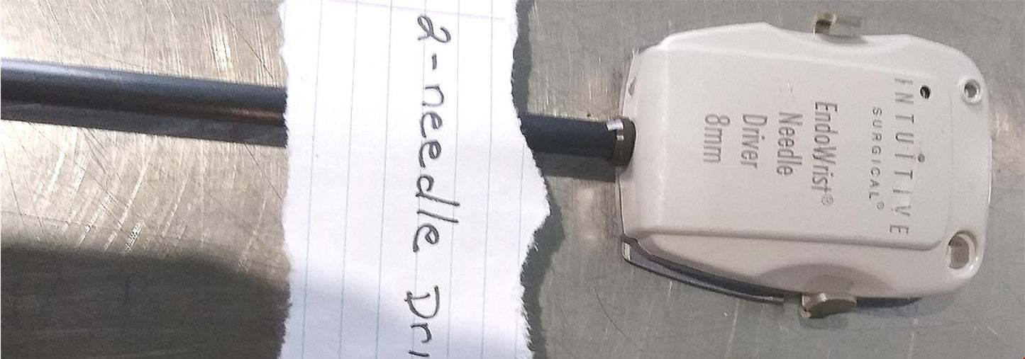 DA VINCI 8mm NEEDLE DRIVER ENDOWRIST INSTRUMENT INTUITIVE SURGICAL FREE SHIPPING