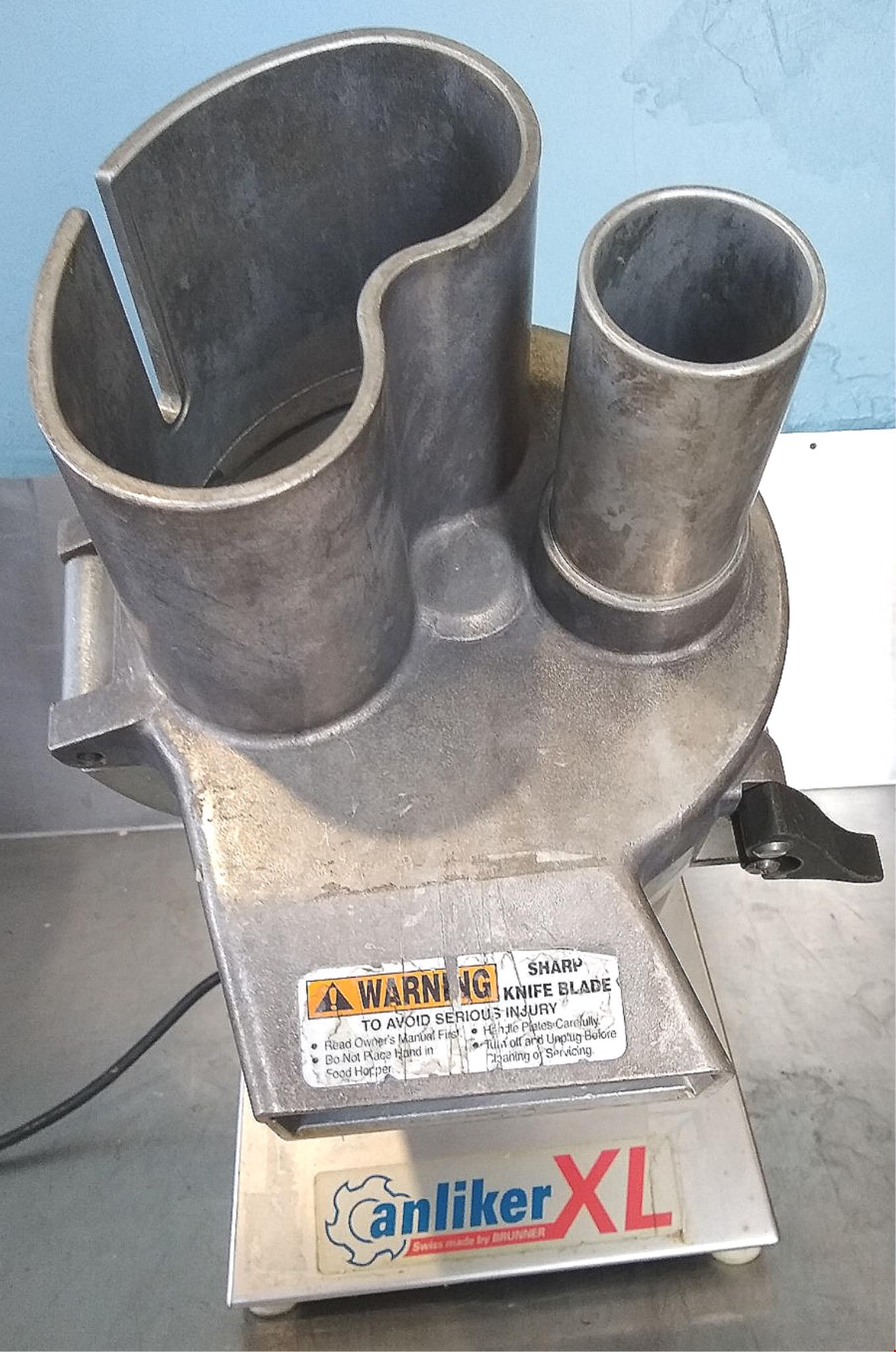 BRUNNER ANLIKER XL COMMERCIAL FOOD CHOPPER PIPER with BLADE NOPUSHLEVER FREESHIP