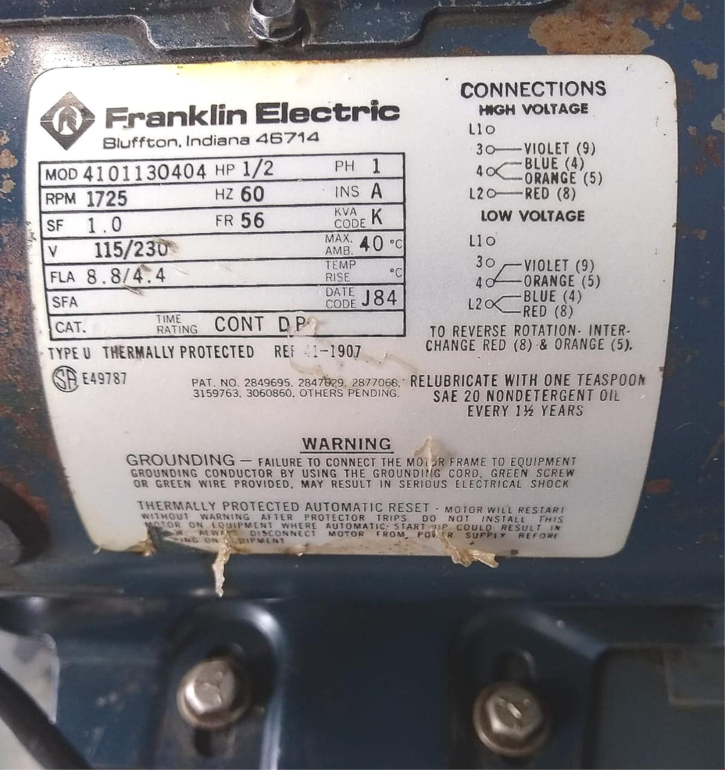 WARRANTY WELCH BELT DRIVEN DUOSEAL MODEL 1402 VACCUM PUMP 1x10⁻⁴ torr WATCHVIDEO