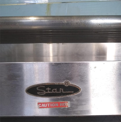 STAR MODEL 45 DOUBLE DECK HOT DOG ROLLER with HOOD WATCH VIDEO FREE SHIPPING