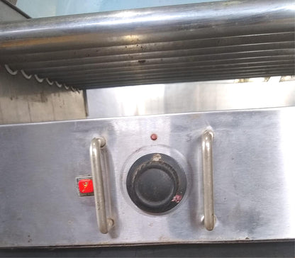 STAR MODEL 45 DOUBLE DECK HOT DOG ROLLER with HOOD WATCH VIDEO FREE SHIPPING