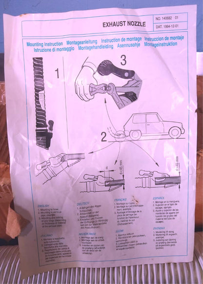 NEDERMAN 8'FOOT SERIES 535 FUME EXTRACTOR ARM HOOD SNORKEL EXHAUST FREE SHIP