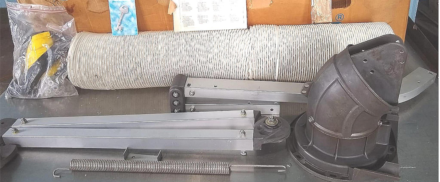 NEDERMAN 8'FOOT SERIES 535 FUME EXTRACTOR ARM HOOD SNORKEL EXHAUST FREE SHIP