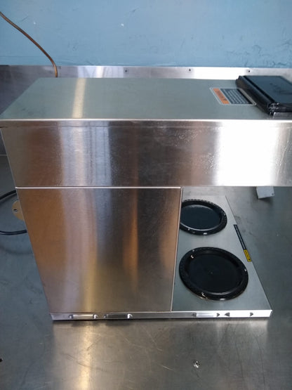 BUNN-O-MATIC 3 WARMER POUR OVER COFFEE BREWER MODEL UP17-3 w/SPOUT FREE SHIPPING