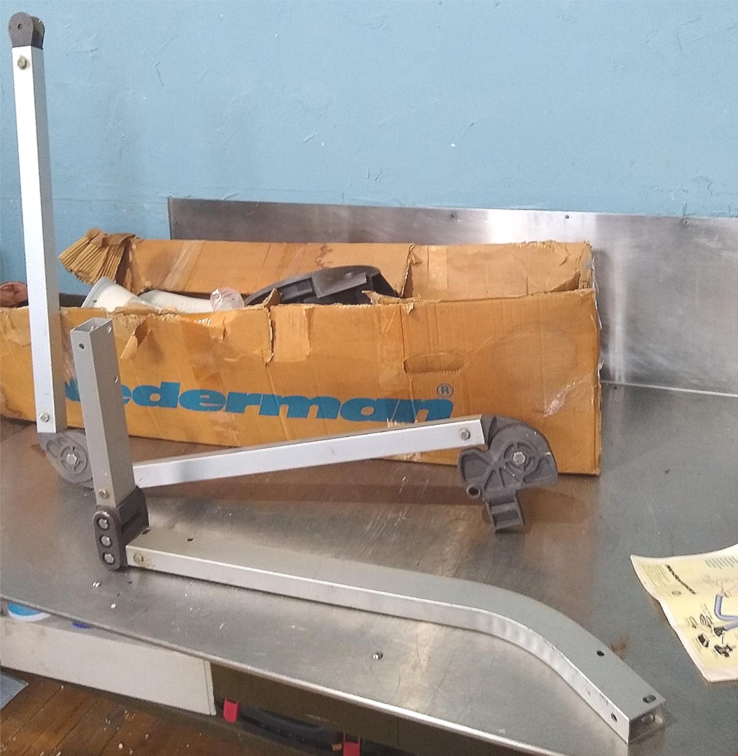 NEDERMAN 8'FOOT SERIES 535 FUME EXTRACTOR ARM HOOD SNORKEL EXHAUST FREE SHIP