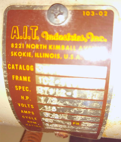 AIT MARK FIVE DELUXE 15mm POLY PLASTIC OPTICAL PATERN EDGER ROUGH WHEEL FREESHIP